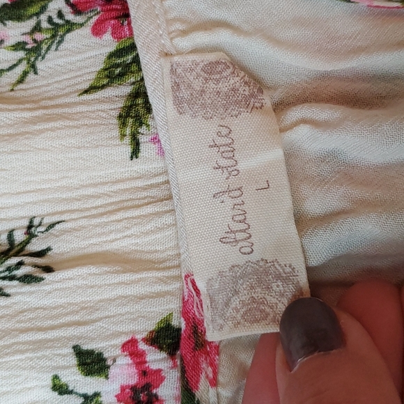 Altar'd State floral flutter sleeve dress - Picture 5 of 5